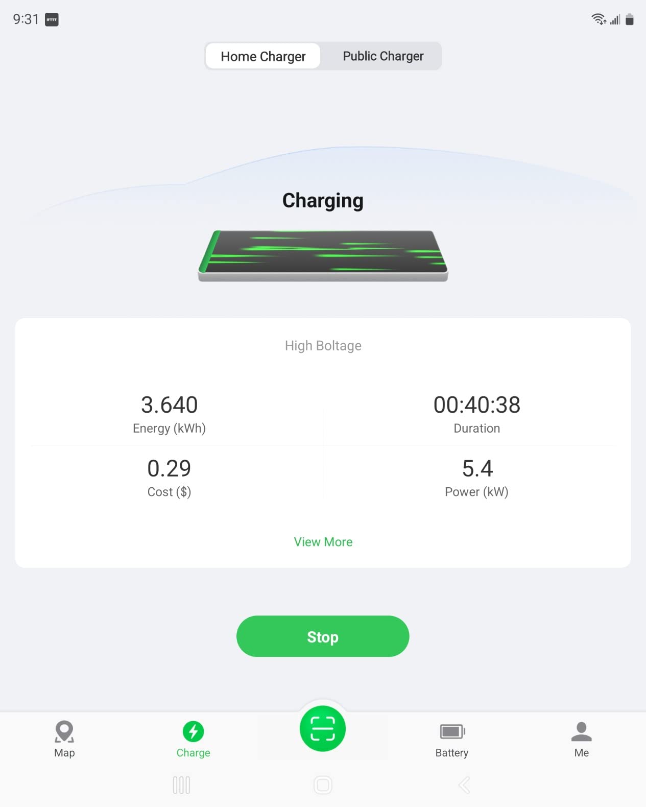 Autel MaxiCharger Level 2 Electric Vehicle (EV) Charger, up to 80 Amp Fast Charging EV Charger Level 2, Integrated Cloud with AI, Indoor/Outdoor Charging Stations J1772, Hardwired customer photo 1