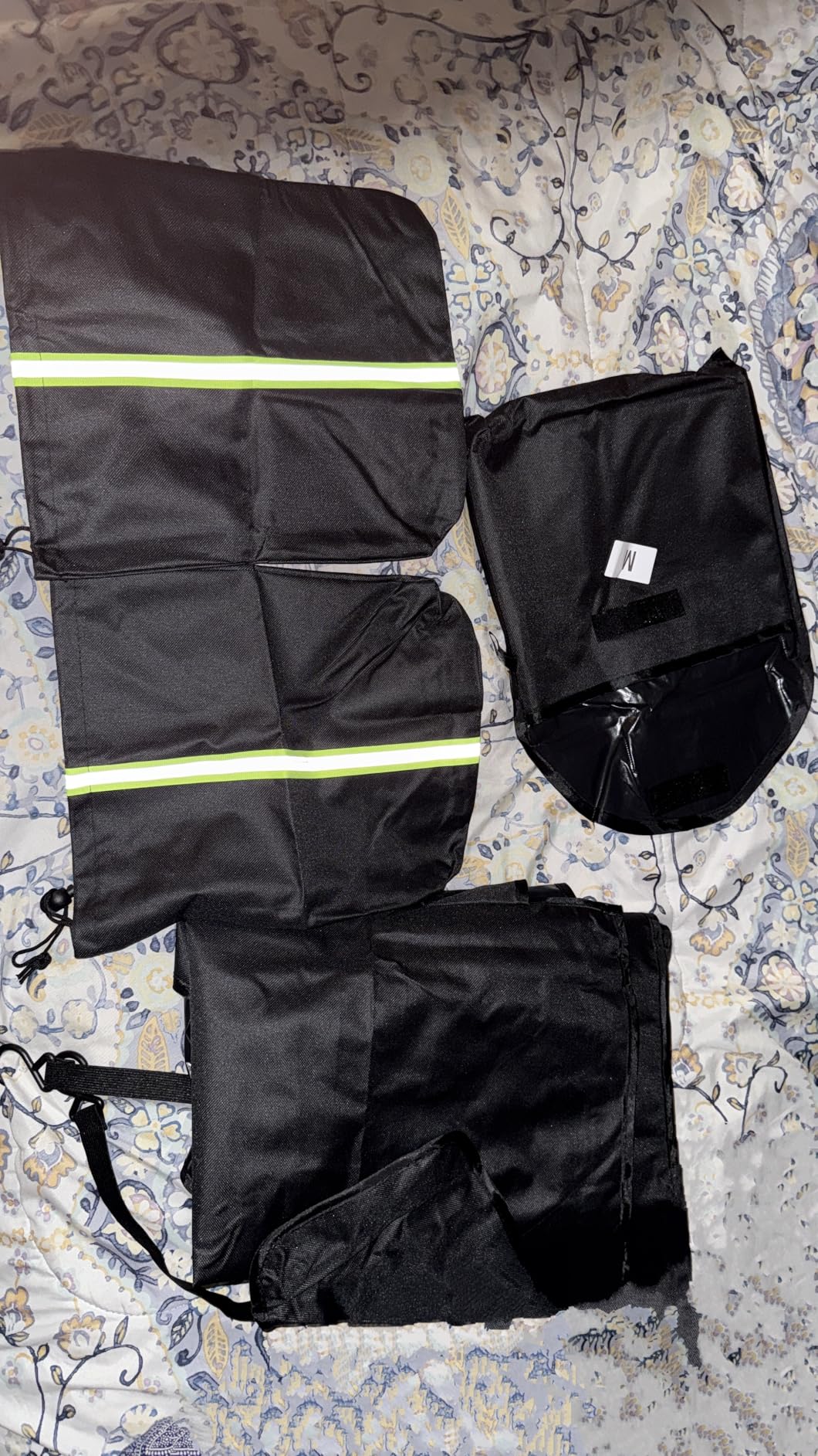 Windshield Cover for Ice and Snow, All-Season Car Windshield Cover with Heavy Duty Oxford Fabric, Windproof Front Window Protector Sun Shade with Mirror Covers for Cars, SUVs and Trucks customer photo 1