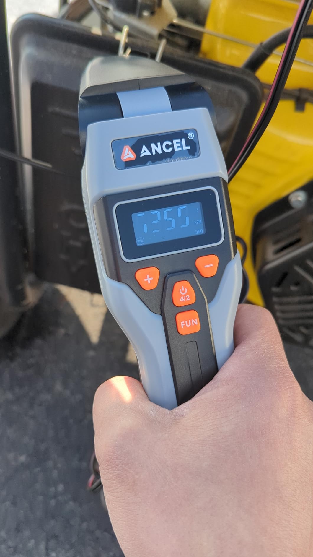 ANCEL LT70 Digital Timing Light Automotive with Tachometer (RPM), Advance, Dwell & Voltage Test, Self-Powered Inductive Ignition LED Timing Gun with Type-C Charging & 12V Backup for Gas Engines customer photo 2