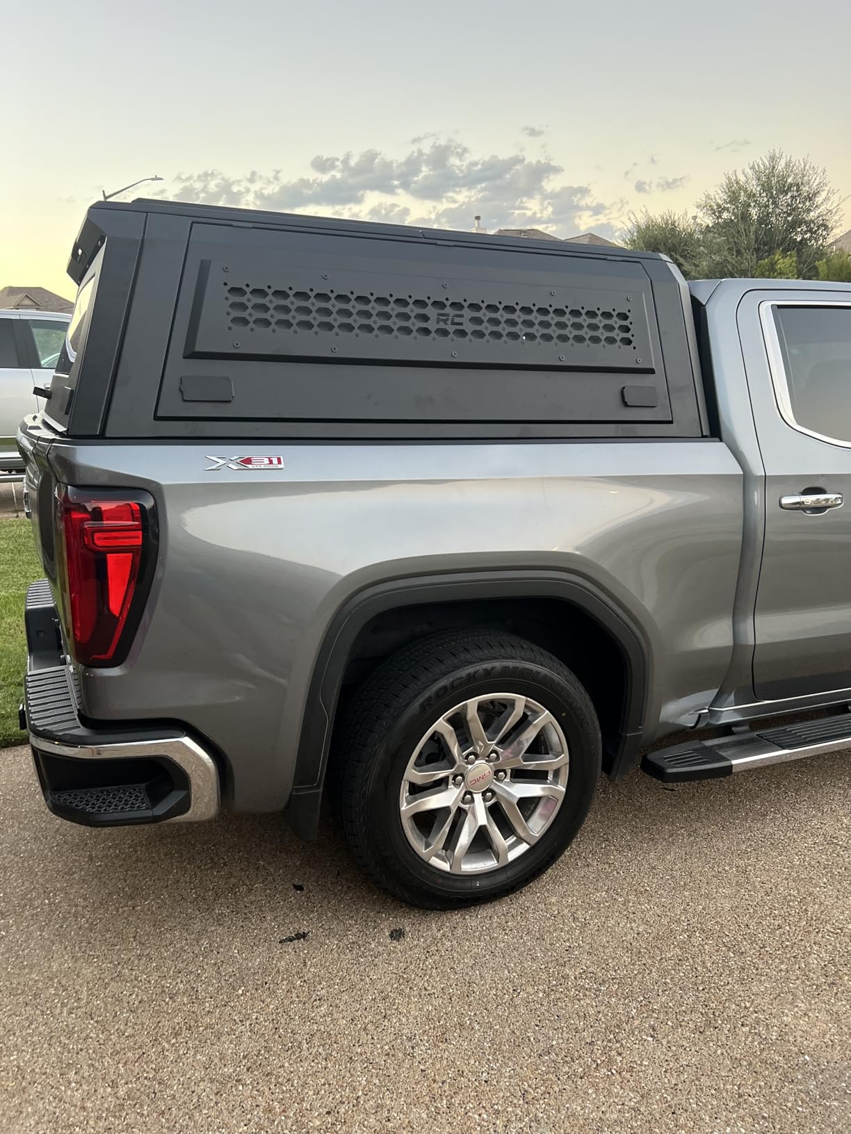 Rough Country Truck Bed Cap Topper Chevy Silverado & GMC Sierra 1500 (2019-2026) 5'10 Bed - Modular Design, Locking Gullwing Access Doors, Molle Panels, LED Interior Lighting customer photo 1