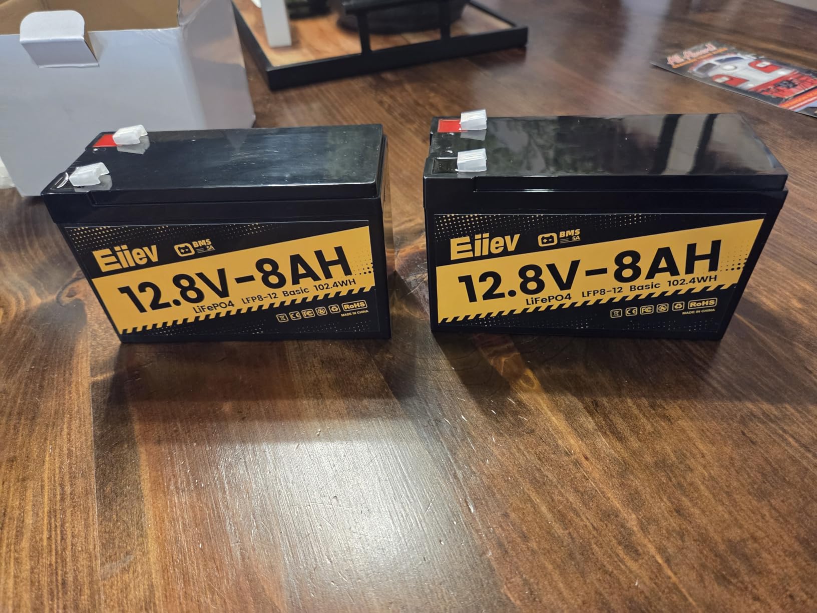 12V 100Ah Lithium Battery,LiFePO4 Battery Built-in 100A BMS Protect,Group 31 Deep Cycle Portable Power,Lithium Iron Phosphate Battery for Trolling Motors,Yacht, Marine,RV, Home Energy (1 Pack-100Ah) customer photo 2