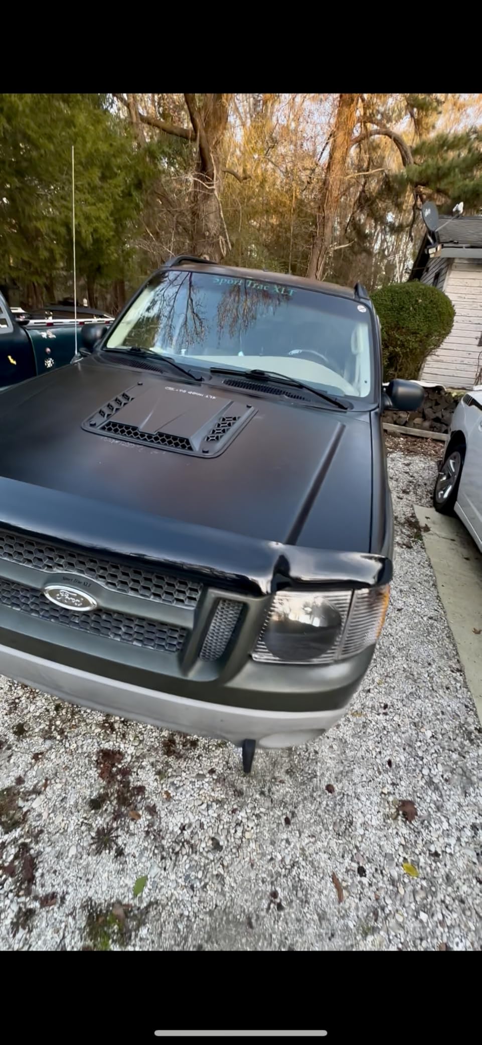 Hood Scoops For Cars, Universal Hood Scoop Hood Vents, Automotive Hood Scoops for Trucks Compatible with Dodge Ram 1500 2500 F150 F250 F350 Toyota Tundra GMC Sierra 1500 2500 Jeep Wrangler customer photo 1