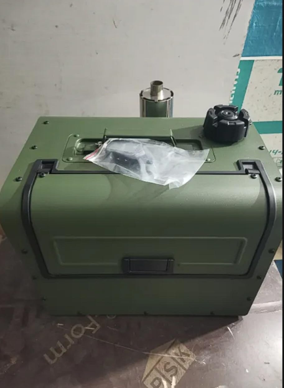 Self-Powered Portable Diesel Heater for RV, Camping & Outdoor Use - Diesel Heater with USB A Charging Port, Remote Control and Water-repellent Storage Bags - No External Battery Needed customer photo 1