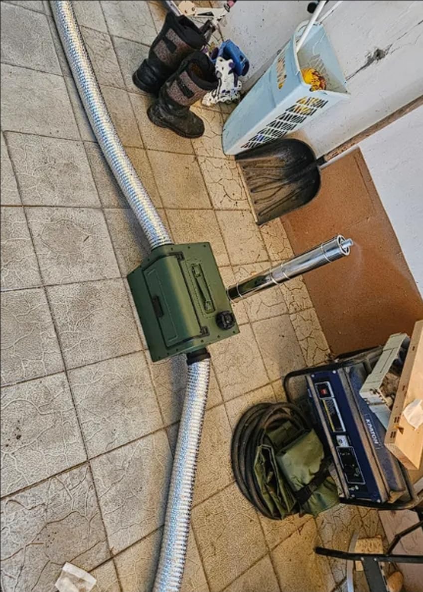 Self-Powered Portable Diesel Heater for RV, Camping & Outdoor Use - Diesel Heater with USB A Charging Port, Remote Control and Water-repellent Storage Bags - No External Battery Needed customer photo 2