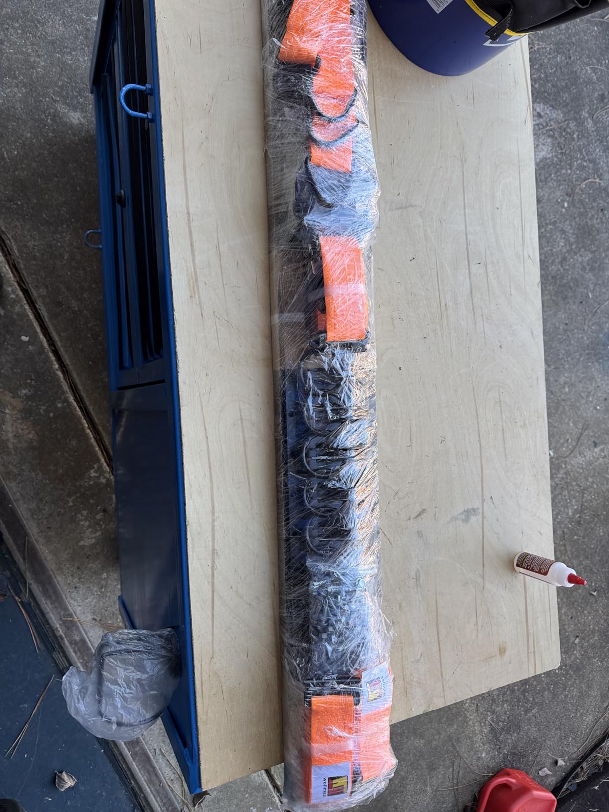 Wellmax 36PC E Track Rail Kit - Heavy Duty Rails, Ratchet Straps, O-Rings & Tie-Offs - E Track Accessories for Enclosed Trailers, Trucks, Vans & Cargo Tie Down Systems customer photo 1