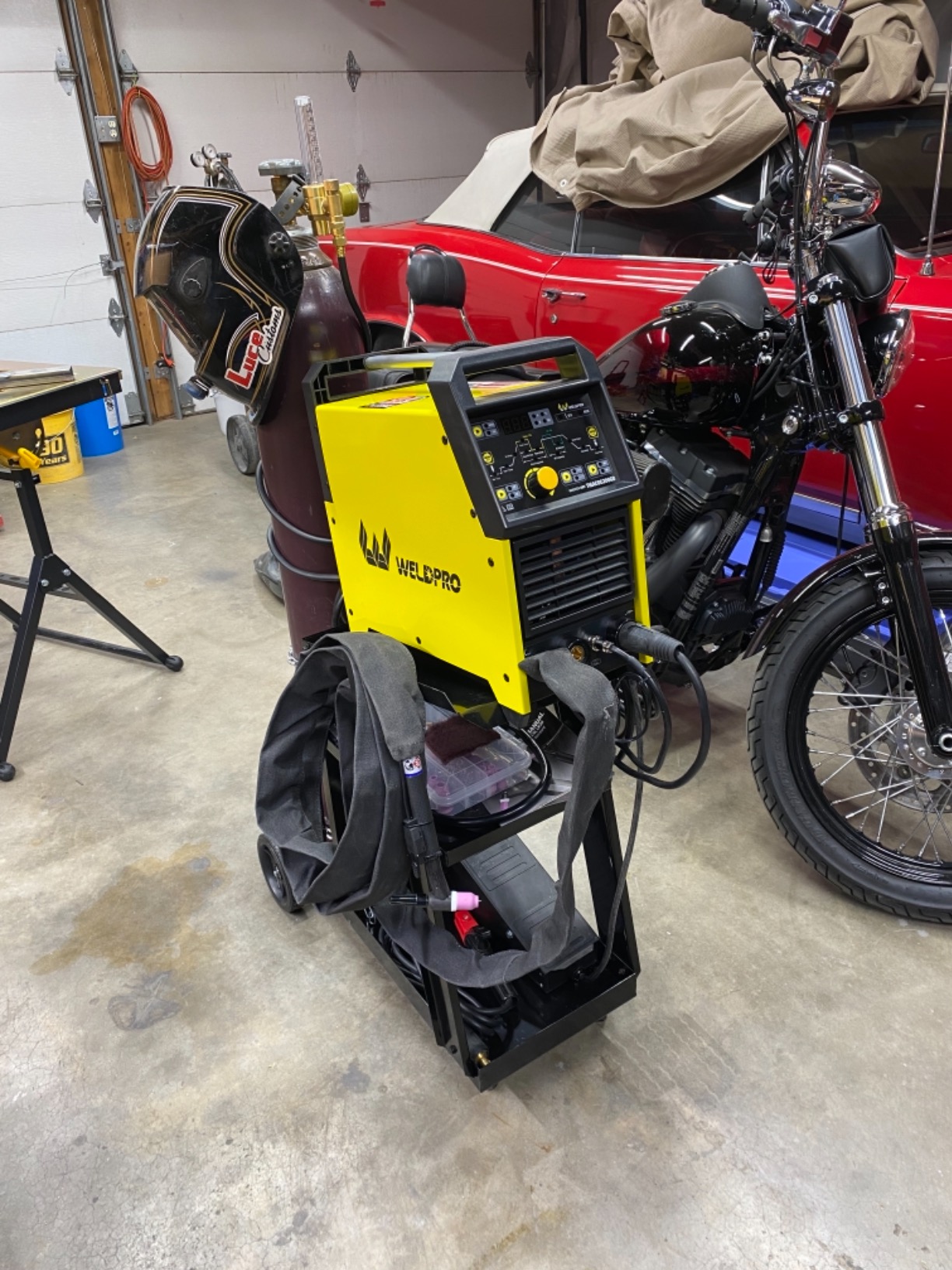 Weldpro 200A AC/DC TIG Welder with Pulse, 110V/220V Dual Voltage Aluminum TIG Welder, AC TIG/DC TIG/AC PULSE TIG/DC PULSE TIG/Stick 5 in 1 Multiprocess Welding Machine customer photo 2