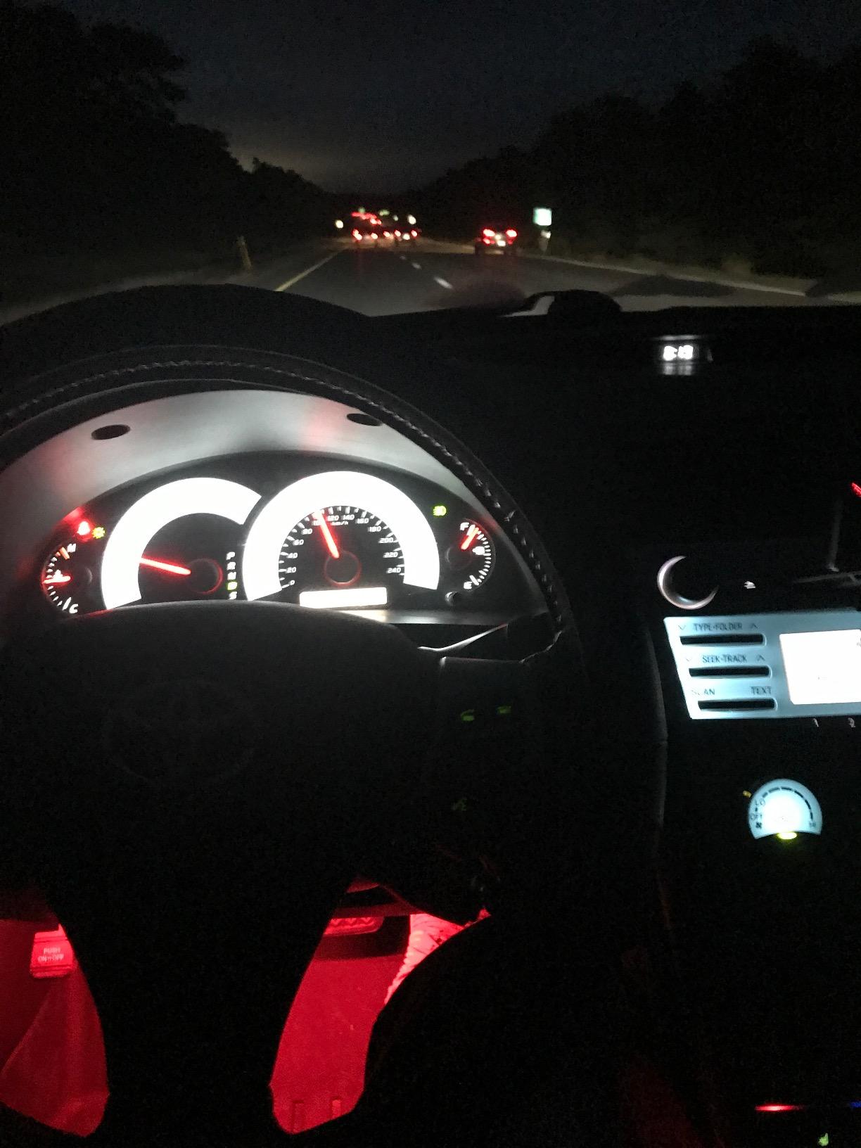 Acrylic Interior Car LED Strip Light with Wireless APP, RGB 18 in 1 with 175 inches 593 LEDs Fiber Optic Ambient Lighting Kits, 16 Million Colors Sound Active Function Car Neon Lights customer photo 1