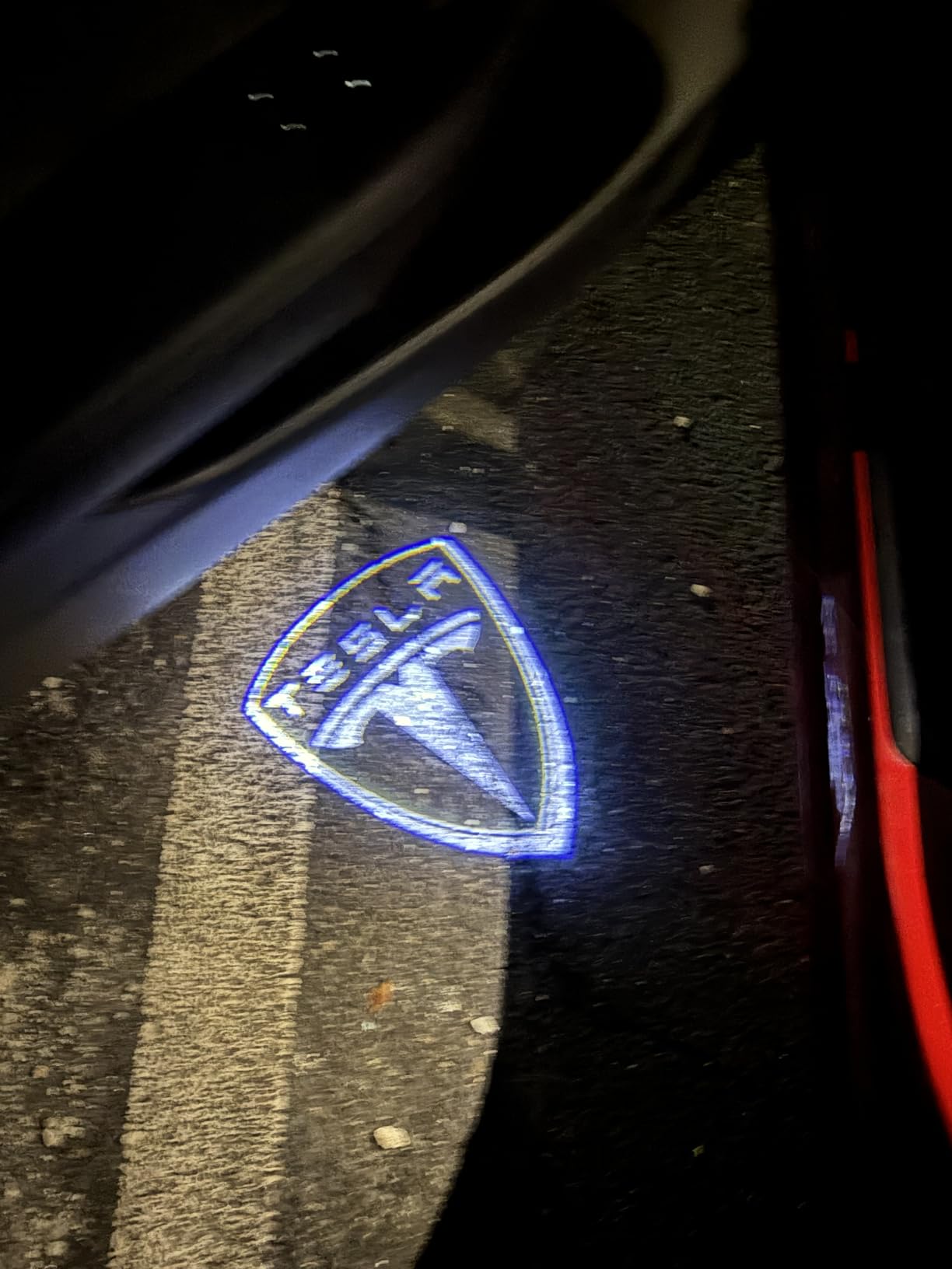 Never Fade Door Light Logo,LED Welcome Lights Lamp Door Light Puddle Lights Accessories Compatible withA3/A4/A5/A6/A7/A8/Q3/Q5/Q7/R8/TT/RS/SQ5/SQ8(2PCS) customer photo 1