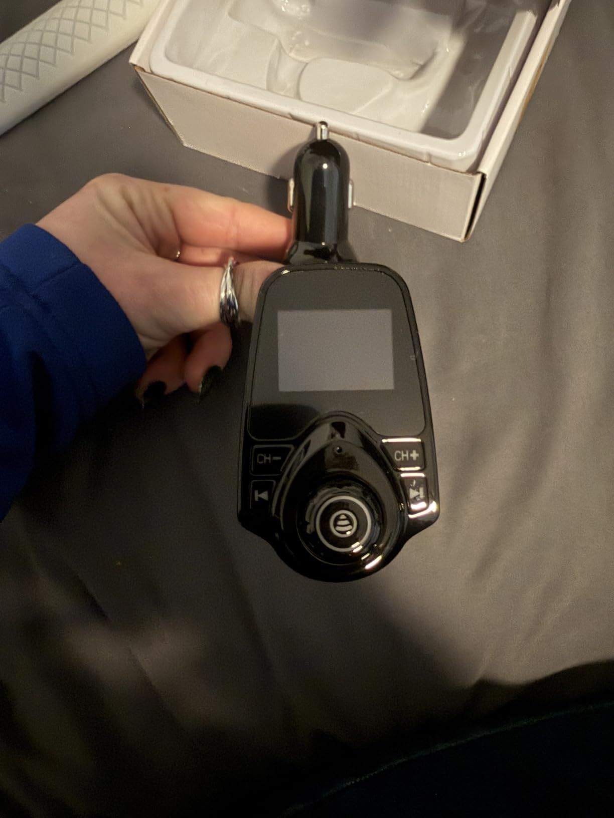 Nulaxy [2026 KM18 Upgraded Version] 48W Bluetooth 5.4 Car Adapter with Fasting Charging Ports [PD 30W & QC3.0 18W], Supports Hands-Free Call, 1.44