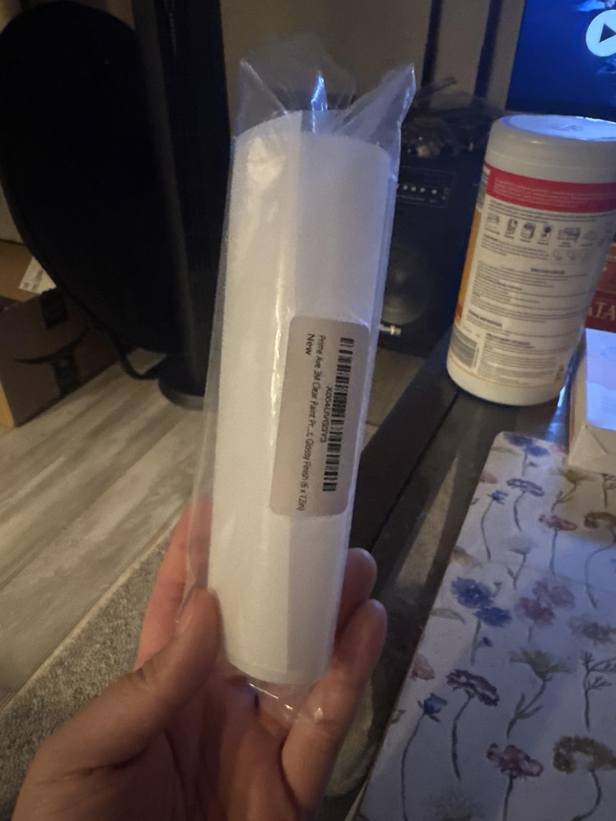 3M Clear Paint Protection Film, 8 mil PPF Vinyl Wrap with Self-Healing Technology, UV Protection, Non-Yellowing, Scratch Resistant, Glossy Finish (12 x 144in) customer photo 1