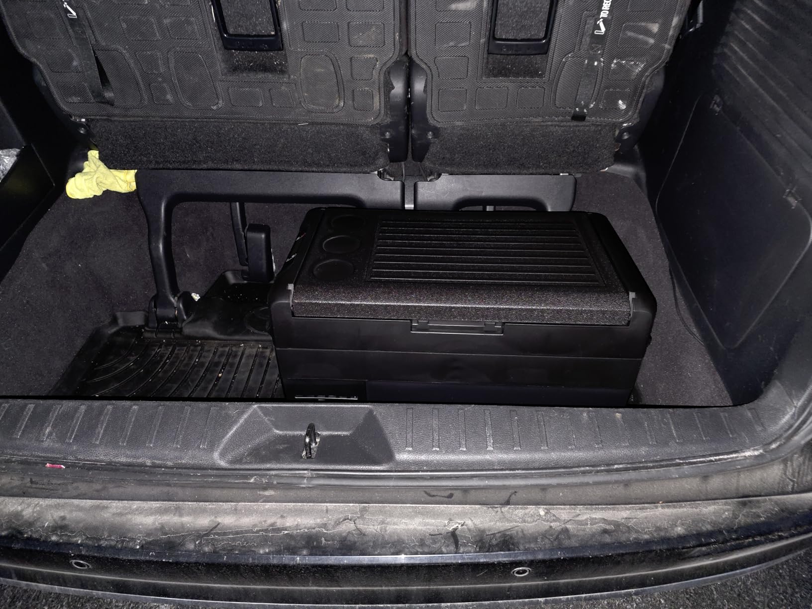 12V Refrigerator - 27QT(25L) Portable Freezer, Electric Cooler for Car, Truck, RV, Van, Camping & Road Trip, Fast Cooling Fridge with 12/24V DC & 110-240V AC for Vehicle & Home Use, -4℉~68℉ customer photo 1