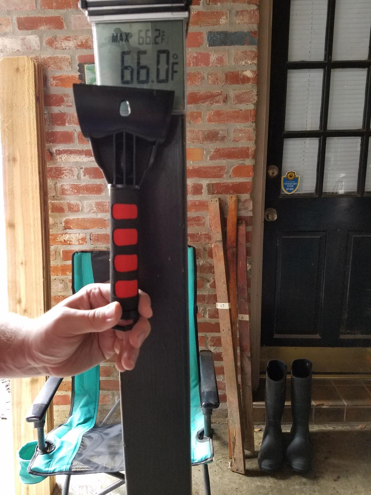 RevHeads Ice Scraper for Car Windshield with Snow Brush - Telescopic Handle to 28