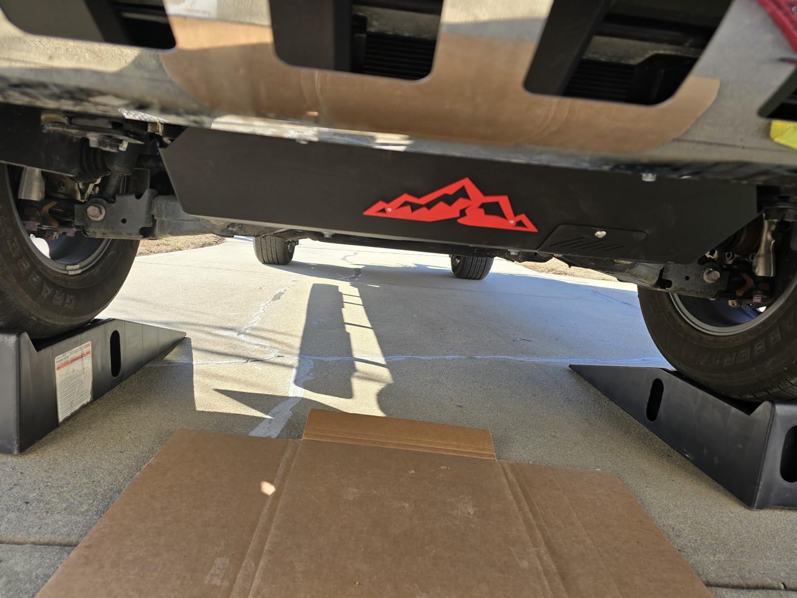 Engine Front Skid Plate Compatible with 2024-2026 Toyota Tacoma 2WD & 4WD, Under Guard Splash Shield Fits Gas Models Only, Designed with Oil Drain Access, Direct Bolt-On Installation with Hardware Kit customer photo 1