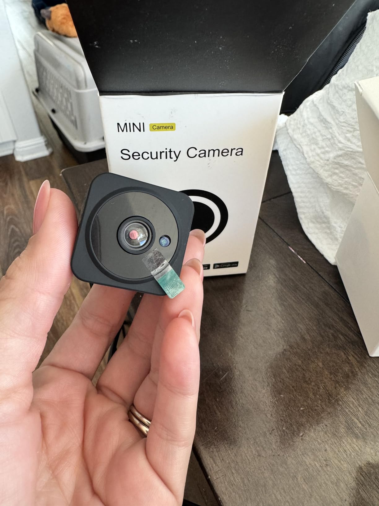 4G LTE Hidden Camera, Cellular Security Camera No WiFi with 4G SIM Card, 4K HD Portable Car Spy Camera, 160° Wide View, with Night Vision, AI Motion Detection Alert App Control customer photo 1