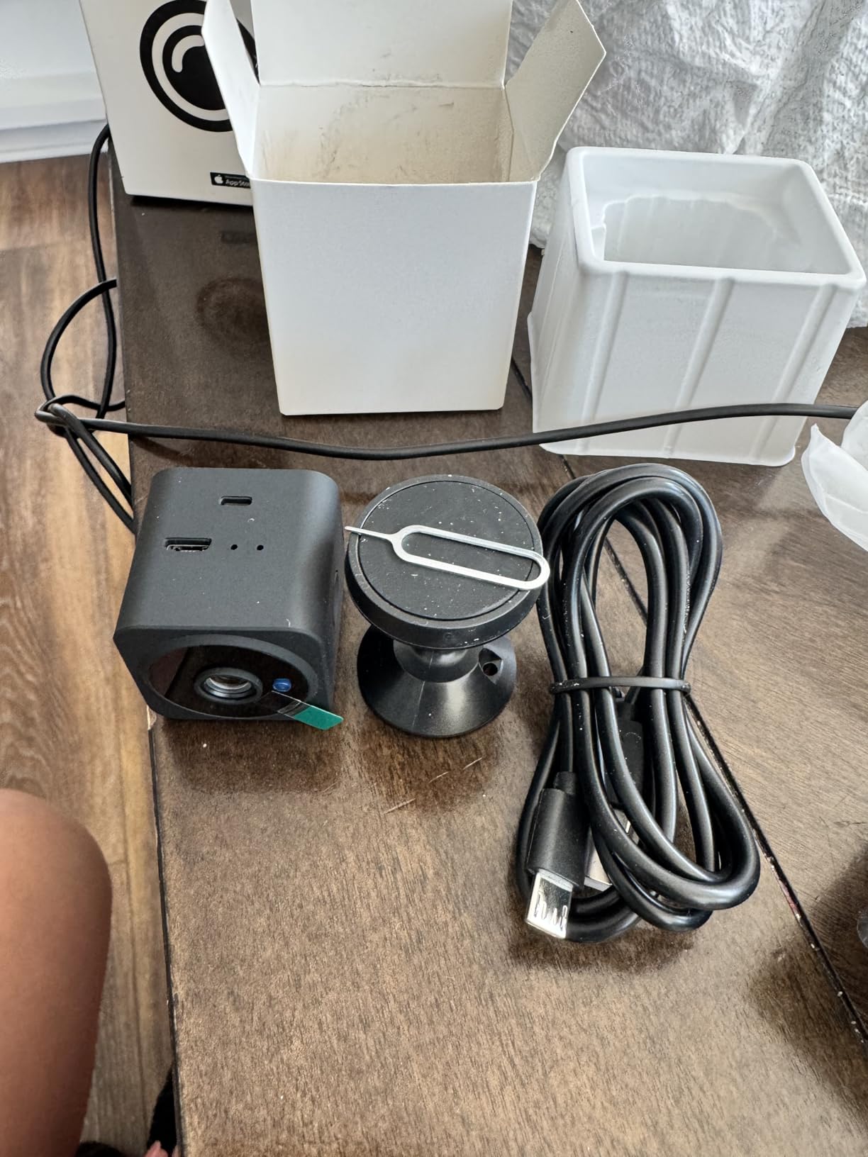 4G LTE Hidden Camera, Cellular Security Camera No WiFi with 4G SIM Card, 4K HD Portable Car Spy Camera, 160° Wide View, with Night Vision, AI Motion Detection Alert App Control customer photo 2