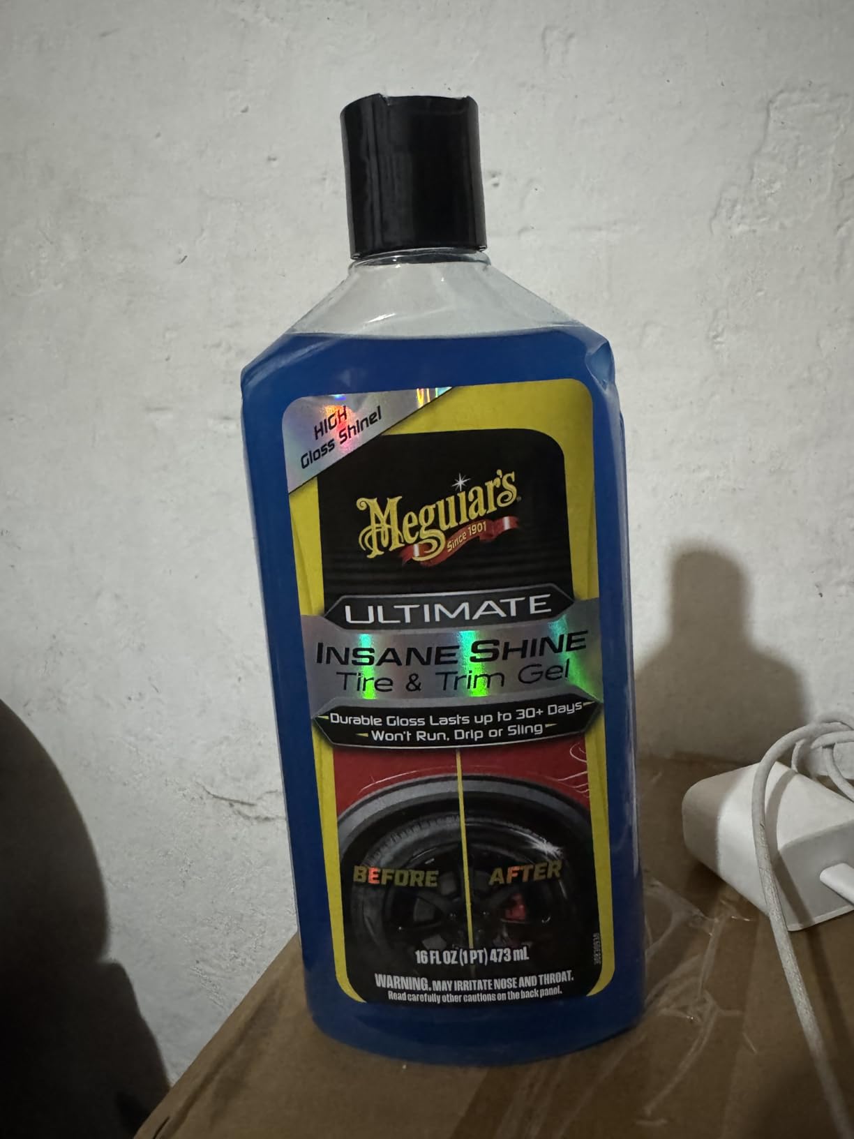 Meguiar's Ultimate Insane Shine Tire & Gel, 16OZ BT, 6/CV customer photo 1