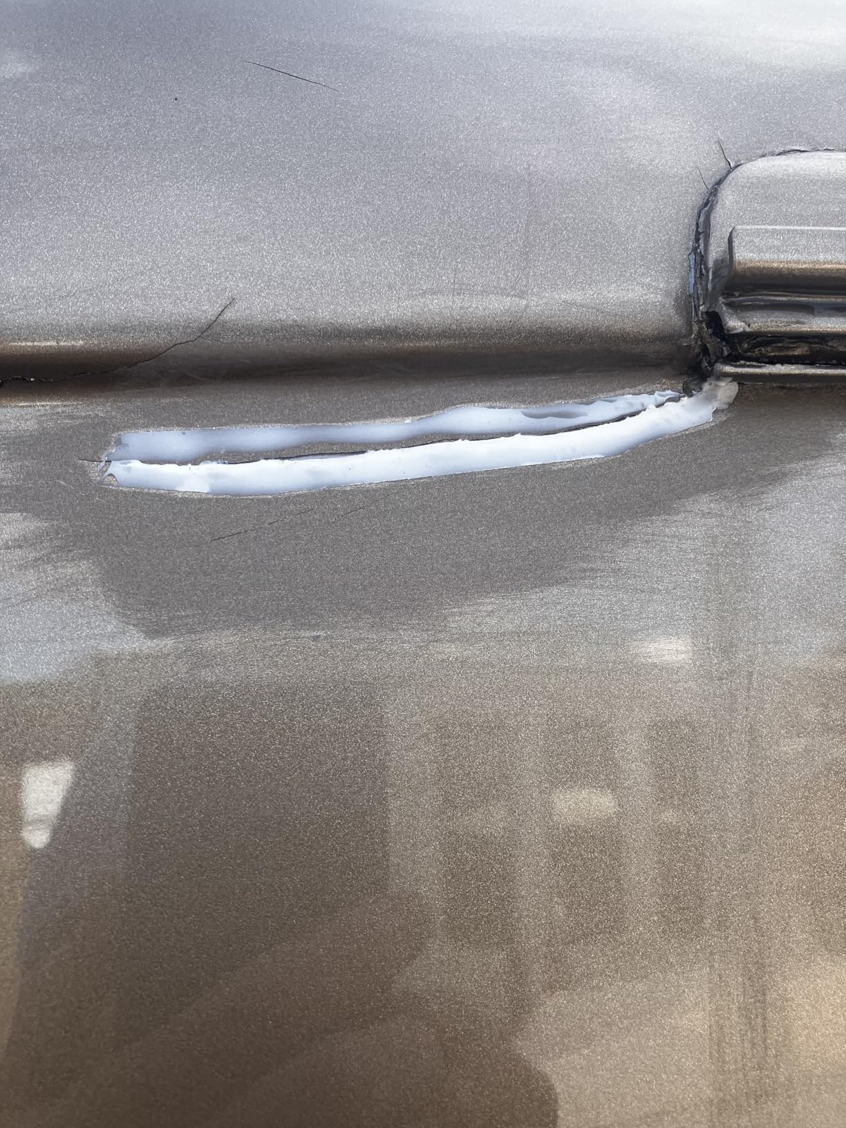 Fiberglass Boat Repair Kit - Professional Gel Coat Repair Kit for Boats, Marine Epoxy Filler Fixes Chips, Cracks & Holes - Color Match (4 Pigments), Waterproof, UV-Resistant, Easy DIY Boat Repair customer photo 2