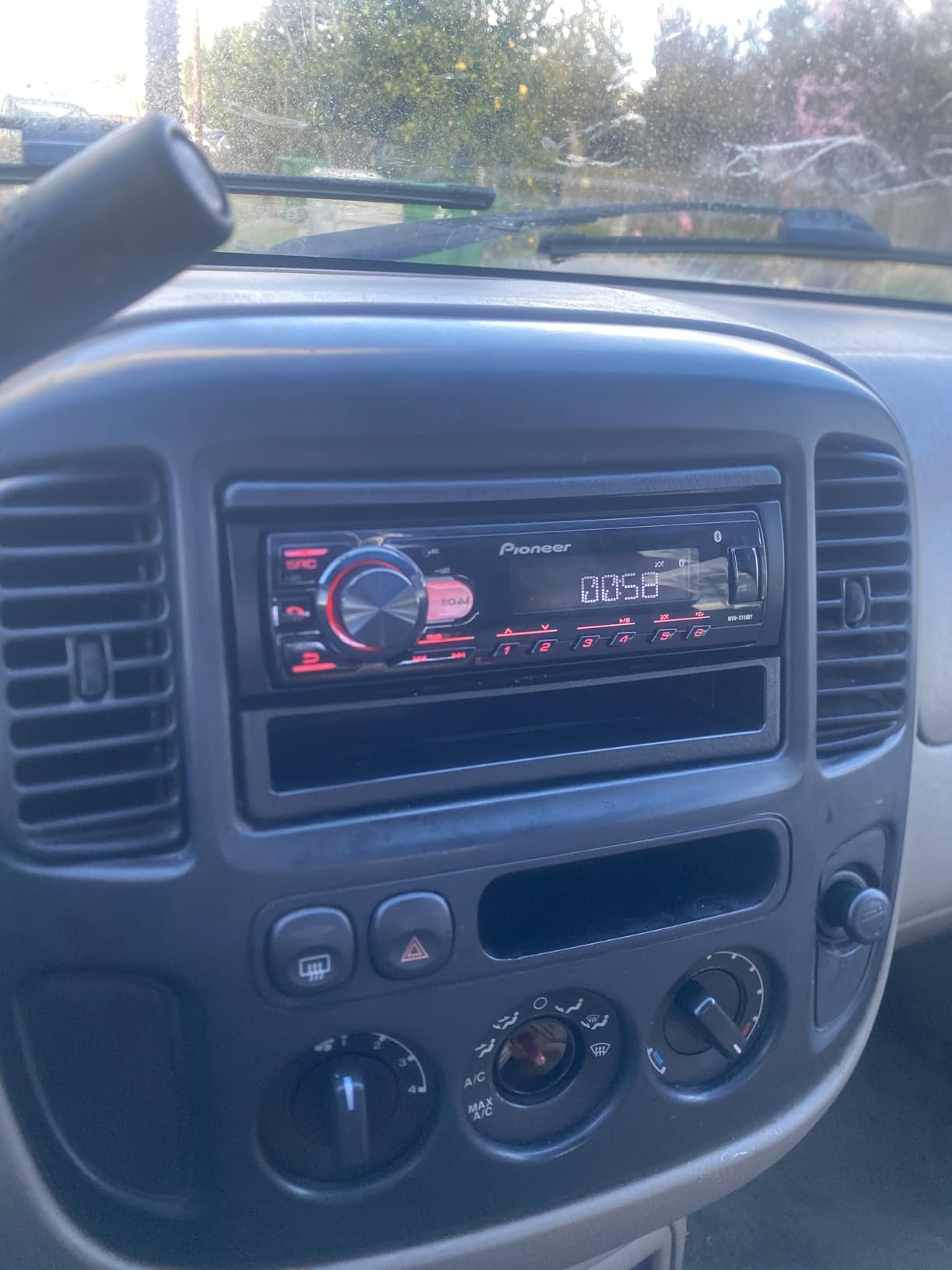 Pioneer MVH-S110BT 1-Din Digital Media Receiver Car Stereo - Bluetooth, USB Input, 50W x 4 Output, AM/FM Radio, iPhone & Android Compatible customer photo 1