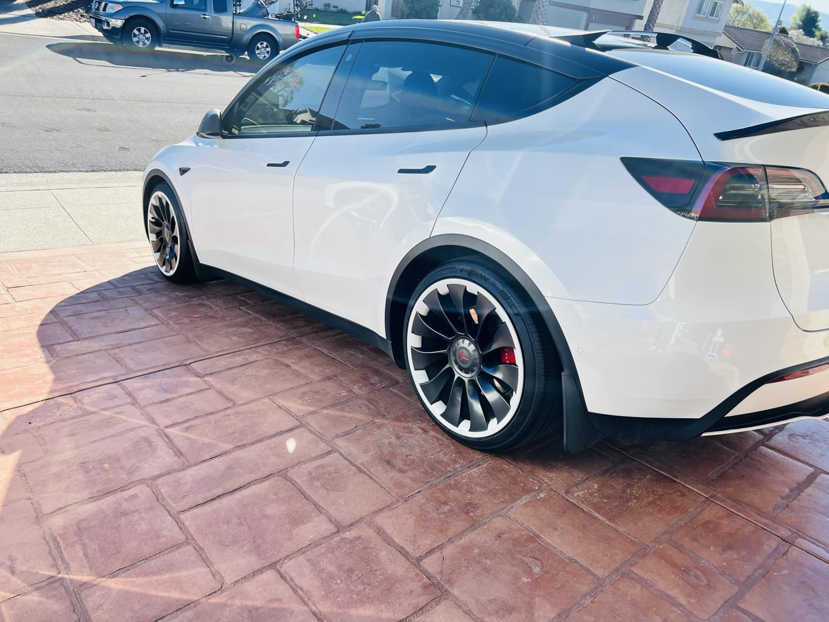 Rim Protector for Tesla 2024-2026 Model 3 Highland 19 Inch Nova Wheels - All-in-one Car Tire Trim Rings Rim Case Hubcaps customer photo 1