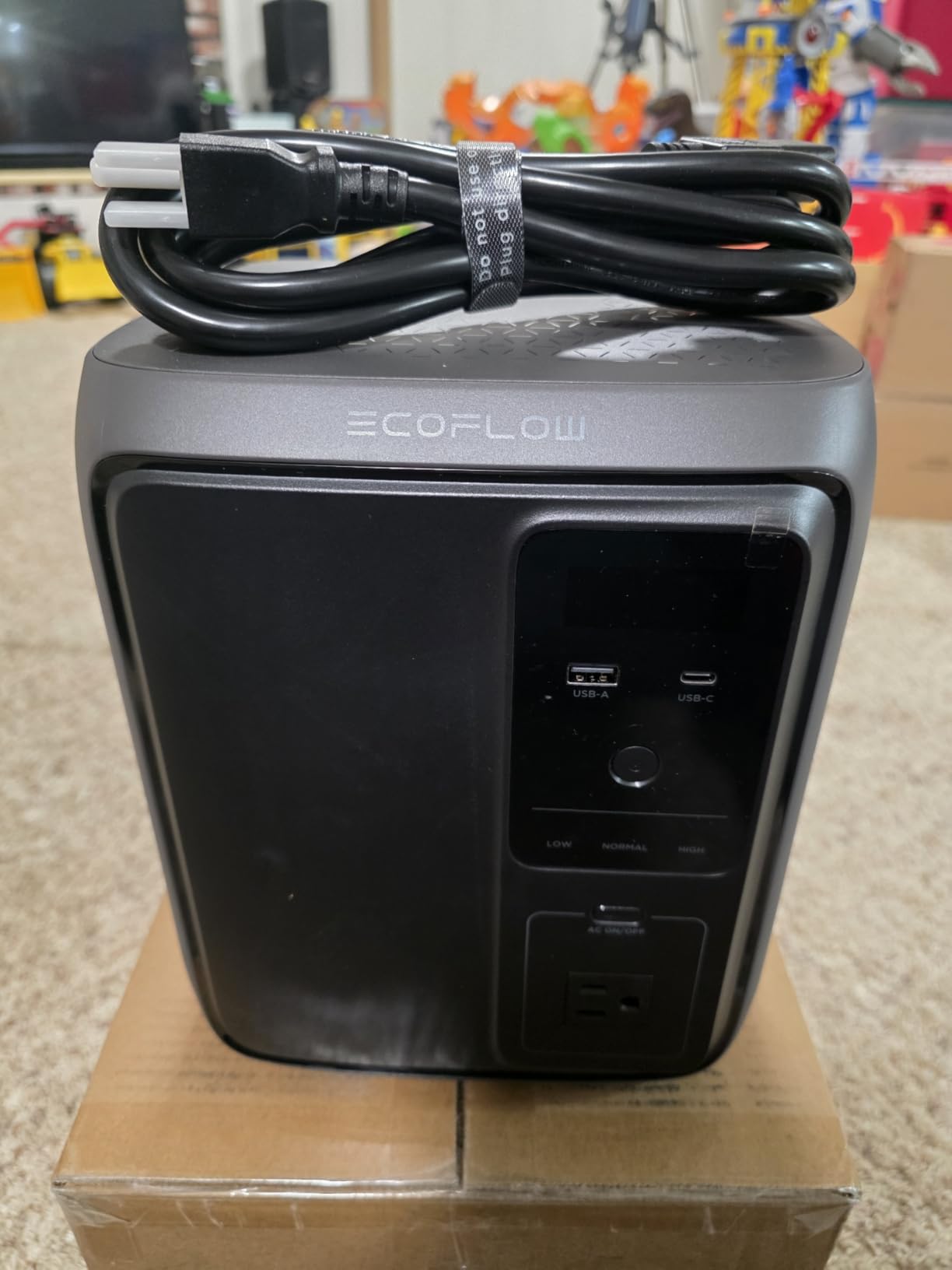 EF ECOFLOW Portable Power Station DELTA 3 1000 Air, 960Wh LiFePO4 (LFP) Battery, 500W AC Output Solar Generator(Solar Panel Optional) for Home Backup Power, Camping & RVs customer photo 1