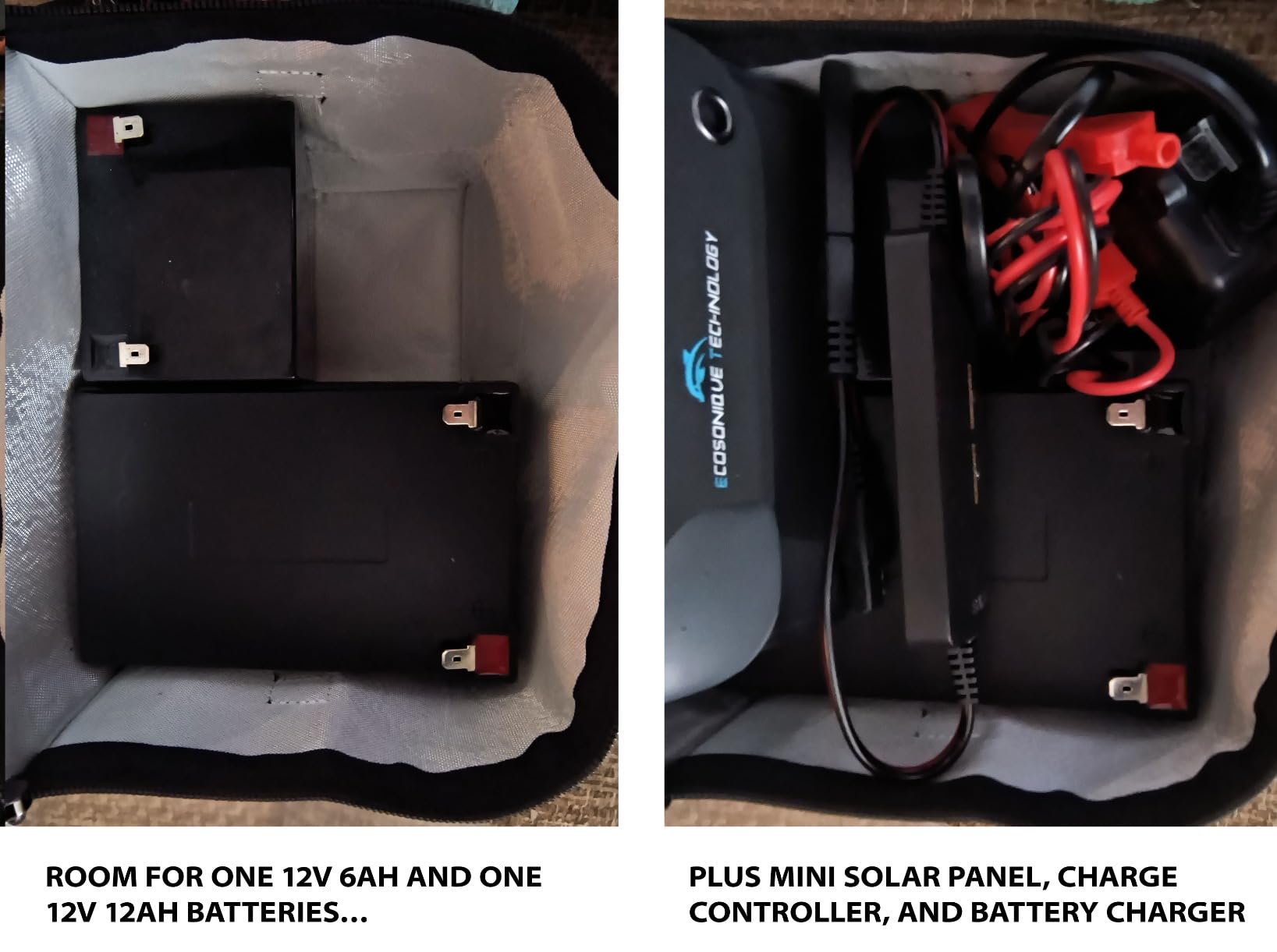 E-Bike Battery Bag XL (Extra Large),Lipo Battery Fireproof Explosionproof Safe Bag,8Layers Fiberglass&Silicone Fabric with Reflective Strip,Charging for Bicycle(21.5 x 5.7 x 6.5 inch) customer photo 1