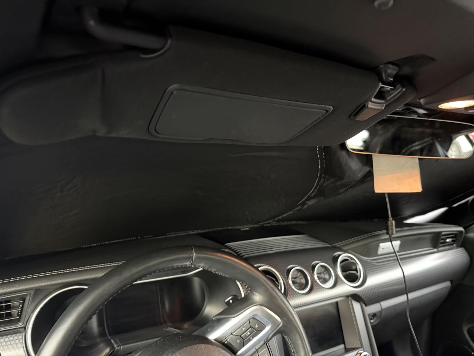 INSAUTO Custom Fit Windshield Sun Shade Accessories for Chevrolet/Chevy Suburban 2021-2026, Foldable Front Window Sunshade, UV & Heat Reflector, Keeps Interior Cool, Includes Storage Bag customer photo 1