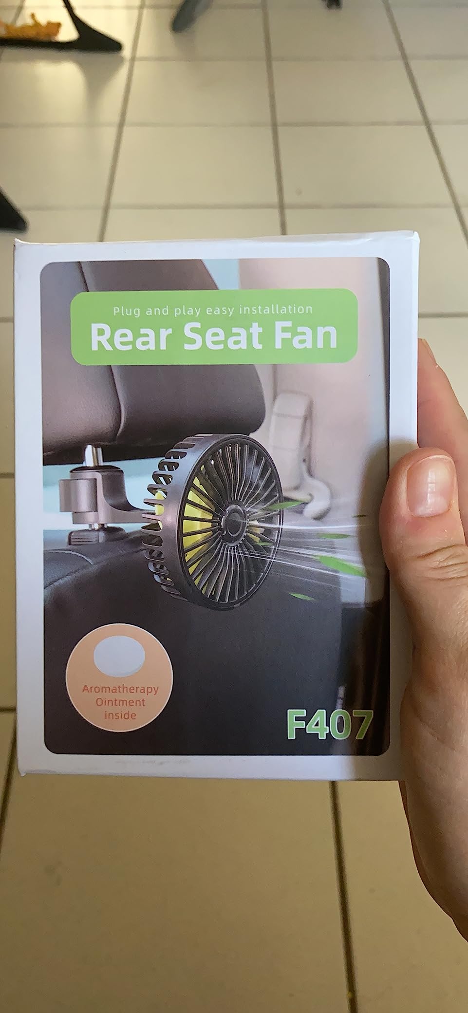 Portable Car Heater, 12V 200W Fast Heating Defroster 2 in 1 Automobile Windshield Fast Heaters Car Heater That Plugs into Cigarette Lighter for Car, SUV, Trucks (Orange Black) customer photo 1