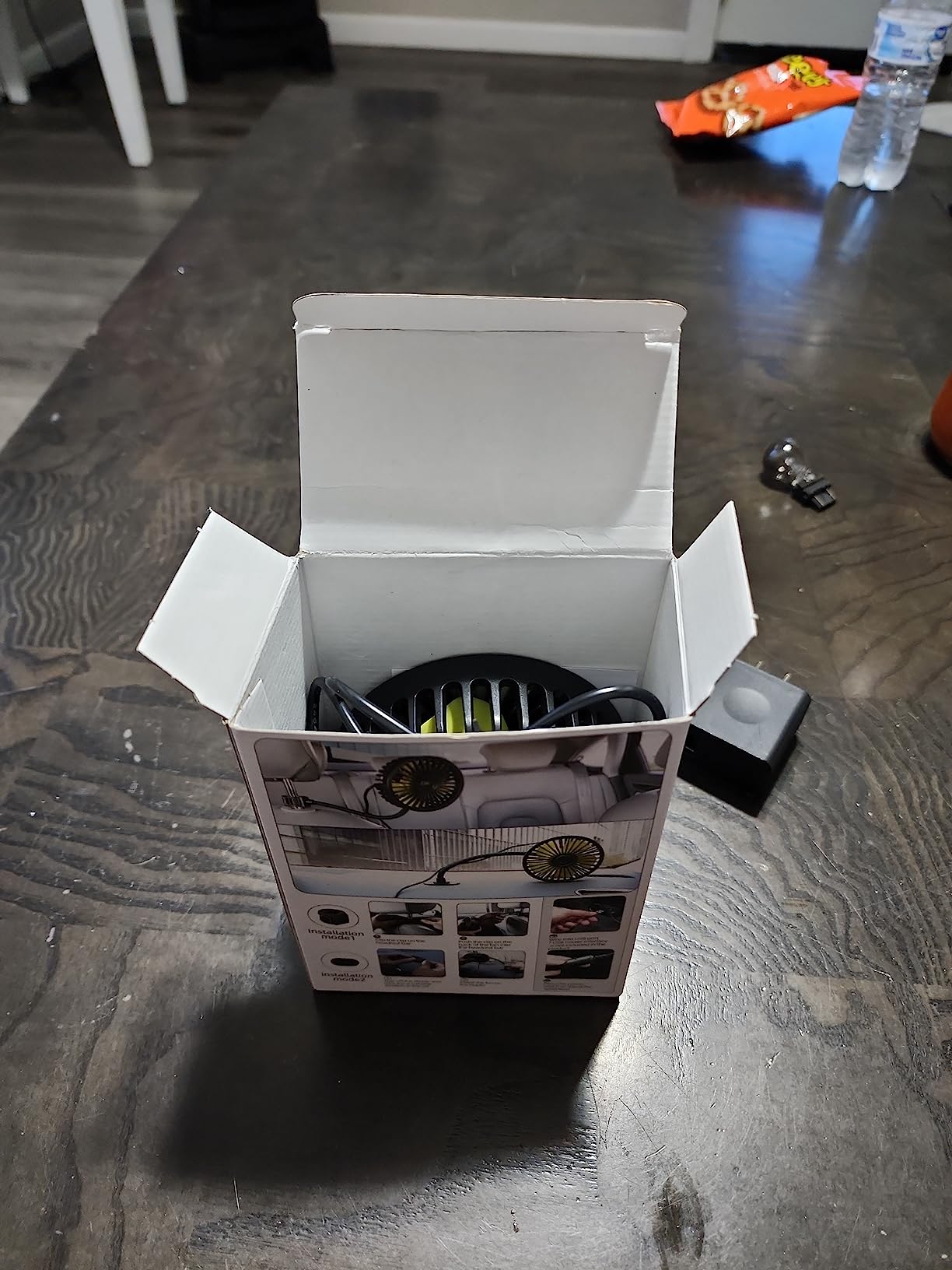 Portable Car Heater for Vehicle, 12V Car Heater and Defroster, Windshield Defogger Car Heater That Plugs into Cigarette Lighter for Car, SUV, Trucks (Red Black) customer photo 2