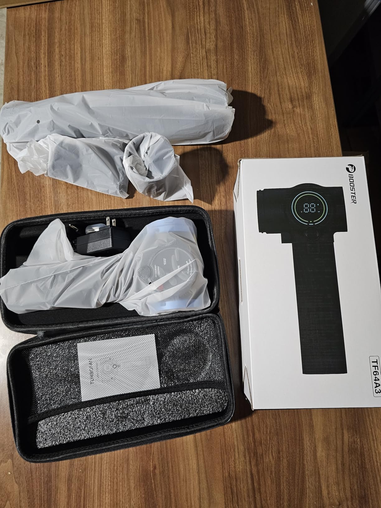 Oversize Turbo Dryer Blower for Car, 330MPH/600CFM Portable Cordless Leaf Blower, 750w Max Power, 3.5LB Thrust Ideal for Patio Cleaning, Leaf Blowing, Snow Blowing and Car Drying customer photo 1