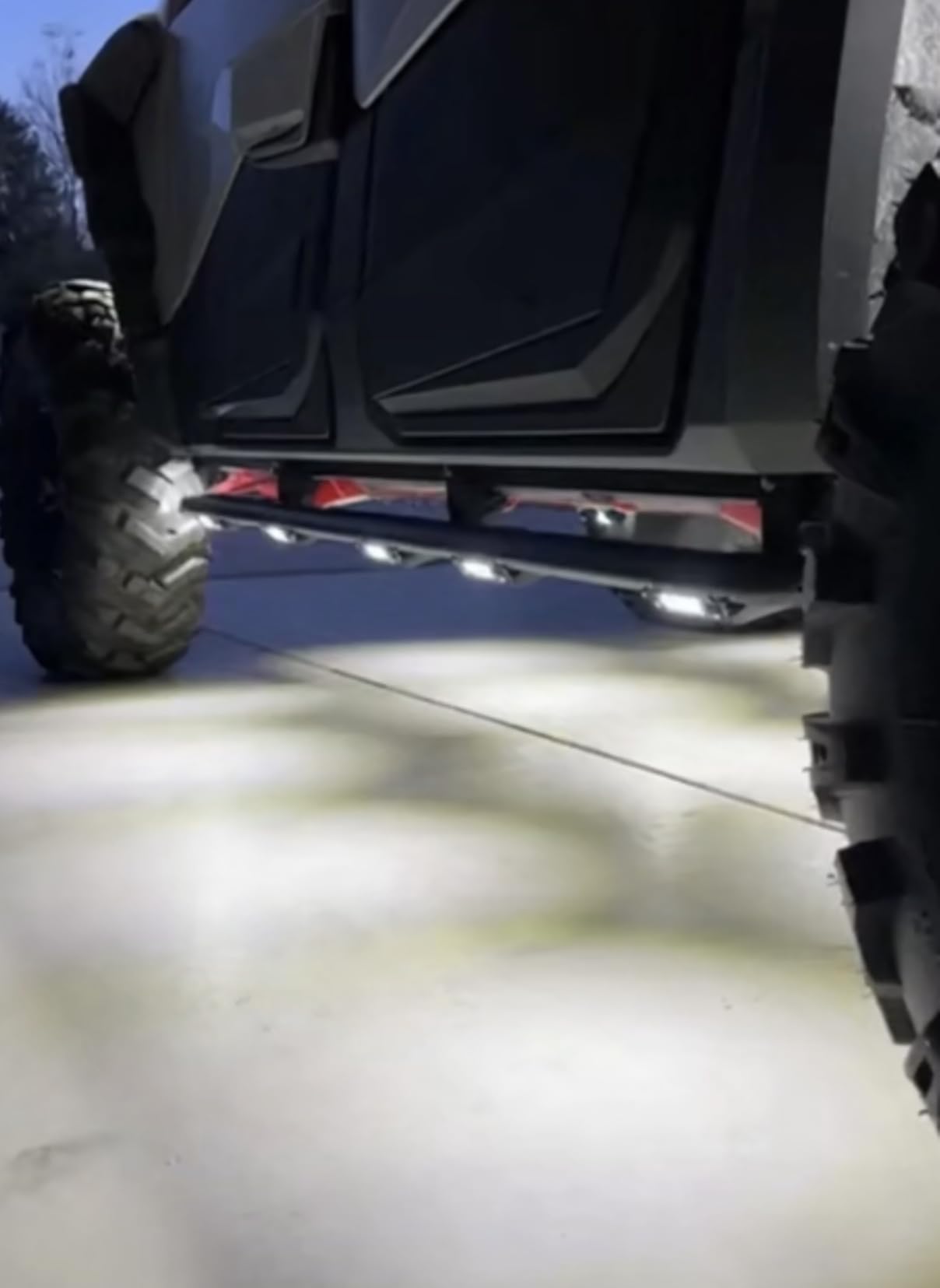 12 Pods 324 LED Pure White Rock Lights Kit with Switch Wiring Harness, 6500K 5050 SMD LED Underglow Lights, IP67 Waterproof Plug & Play Rock Lights for Trucks Pickup Offroad ATV UTV SUV customer photo 2