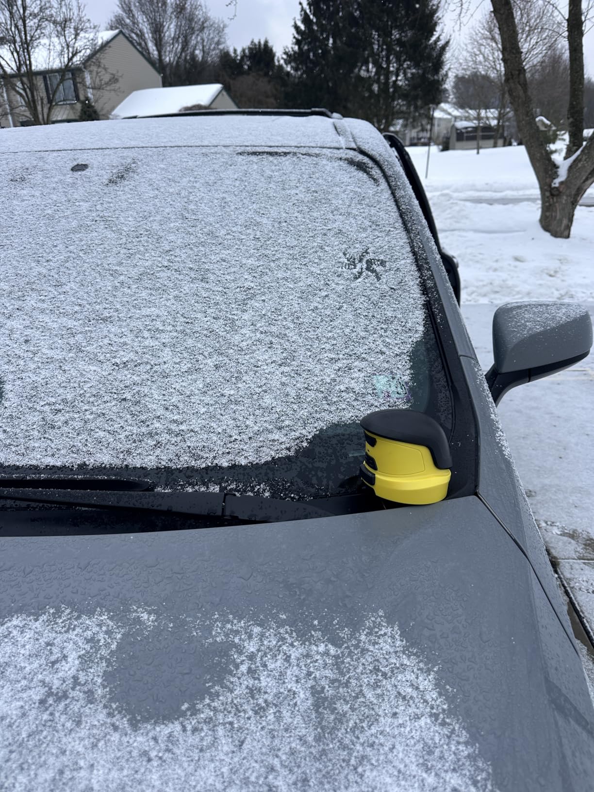 Tactical Ice Scraper Electric Scrapers for Car Windshield with Motorized Rotating Disc Rechargeable Cordless Scratch Free customer photo 1