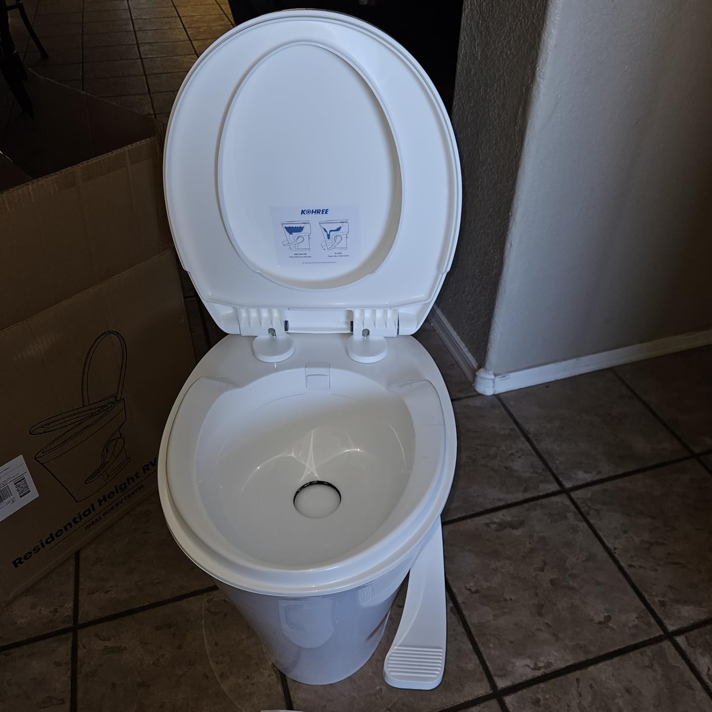 Kohree RV Toilet, 18.5