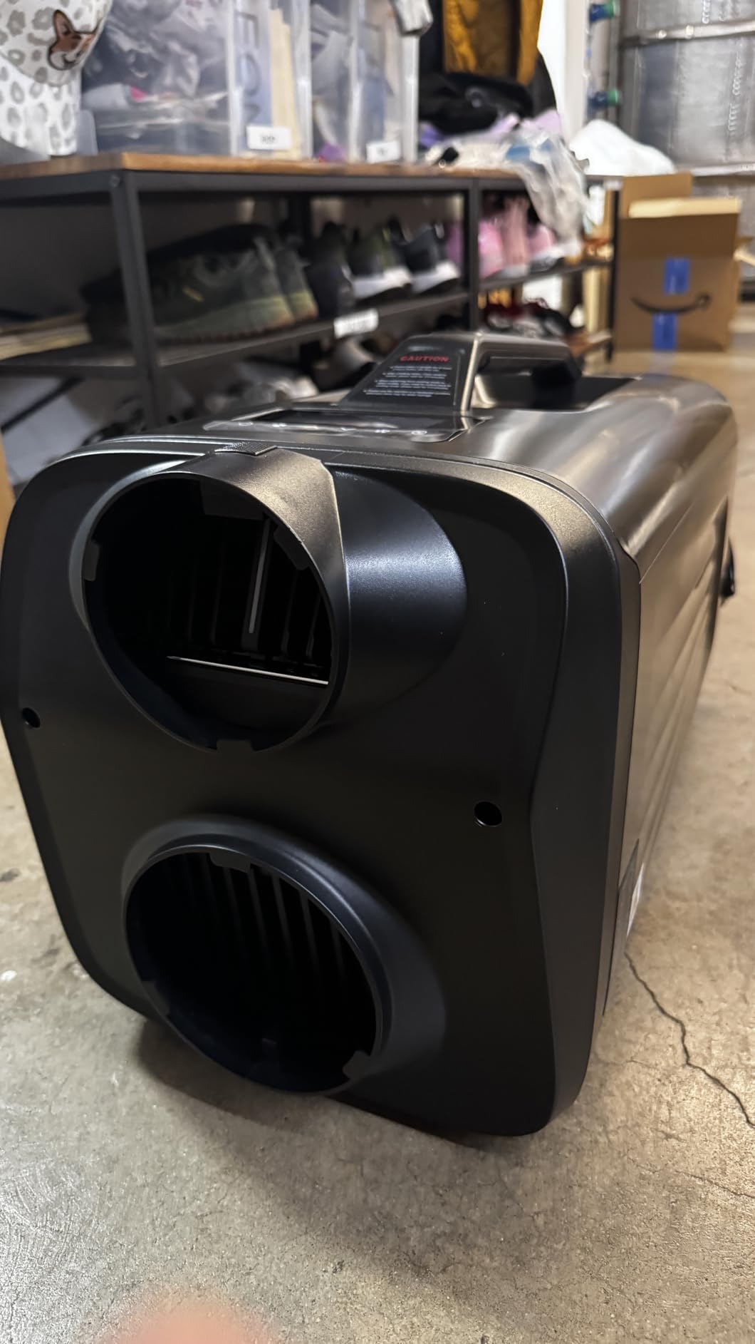 5200BTU Portable Camping Air Conditioner For Tent Outdoor and Indoor Use, Suitable For RV, Truck, Van and Car Cooling (Dark Silver) customer photo 2