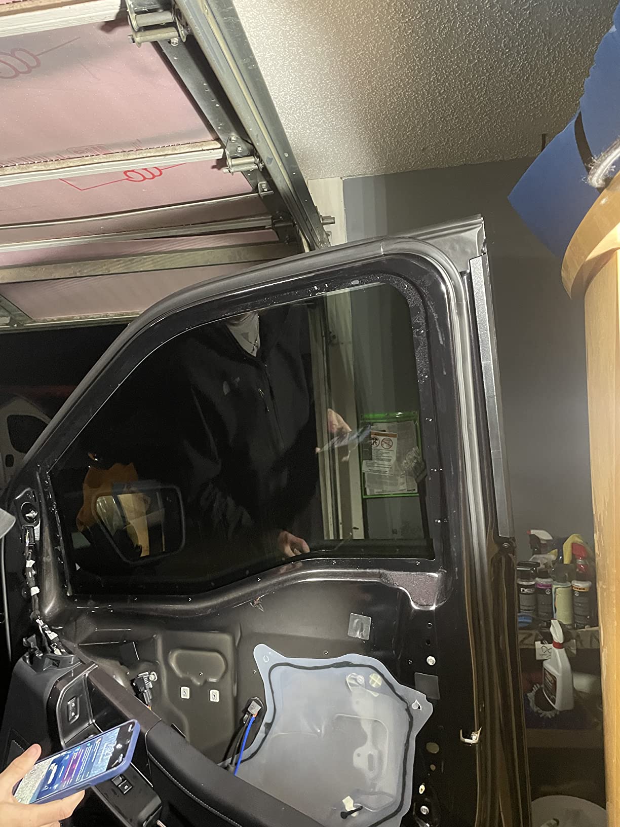 The Tint Effect Precut Window Tint Kit Compatible with Ford F-250 F-350 Super Duty Crew Cab (2017-2026)(Includes: Front Door Window precuts in 15%) Automotive Film customer photo 1