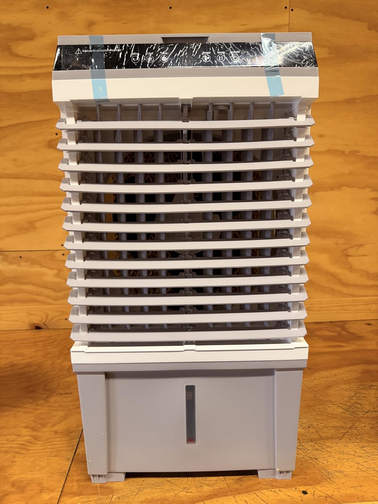 Uthfy Evaporative Air Cooler, 3-IN-1 Swamp Cooler with 5.3 Gallon Water Tank, 6 Ice Packs, Remote, 12H Timer, 120 Degree Oscillation, Portable Cooling Fan with 3 Speeds for Bedroom Home Office Garage customer photo 1