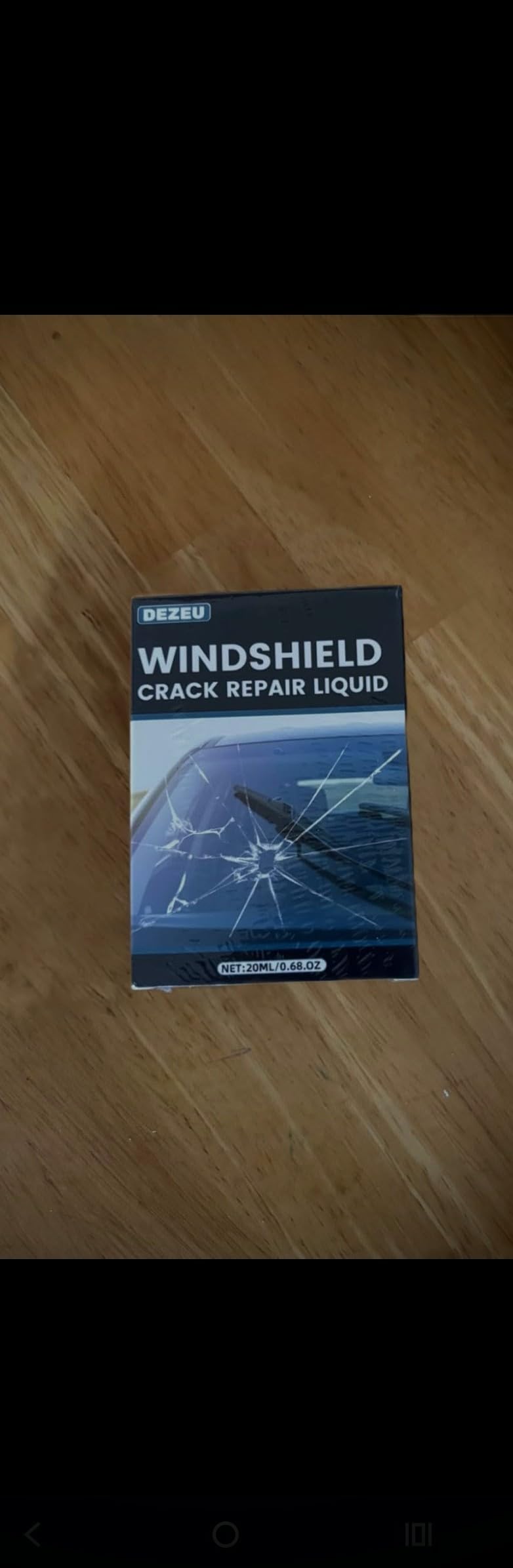 DEZEU 2026 Windshield Crack Repair Kit,Upgraded 2 Bottles Glass Crack Repair Kit,5MinQuick-Glass Repair Liquid,Long-Lasting for Windshields, Windows, Mirrors,All Crack Types (Shiny Black). customer photo 1