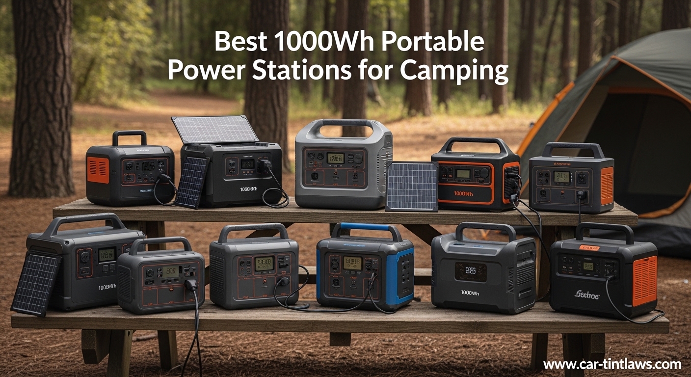 Best 1000Wh Portable Power Stations for Camping