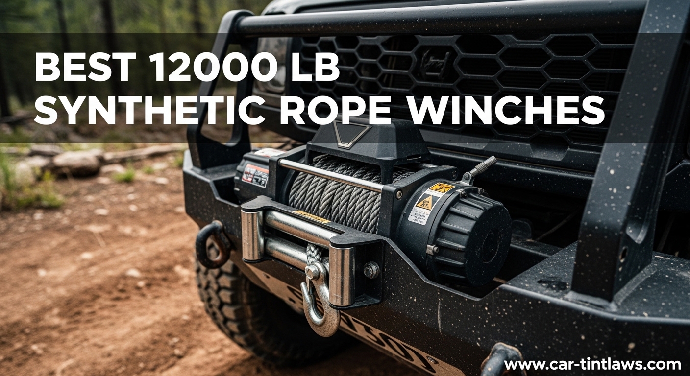 Best 12000 lb Synthetic Rope Winches