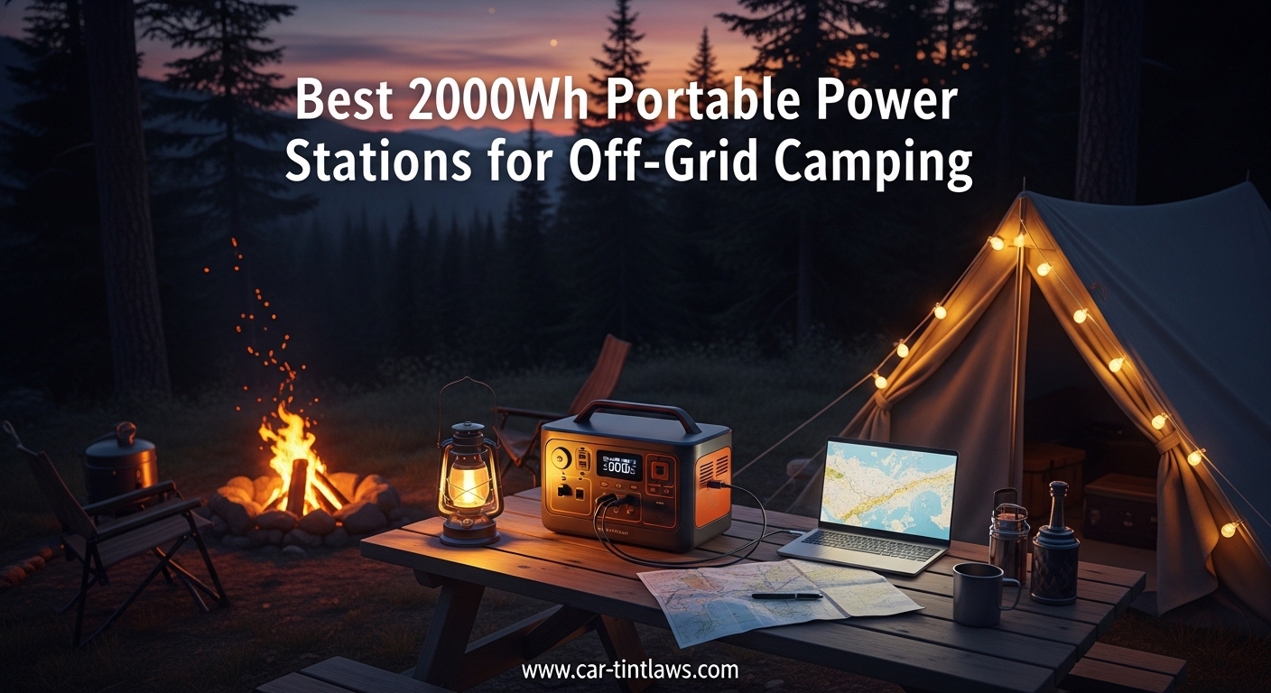 Best 2000Wh Portable Power Stations for Off-Grid Camping