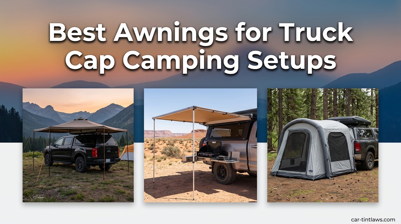 Best Awnings for Truck Cap Camping Setups