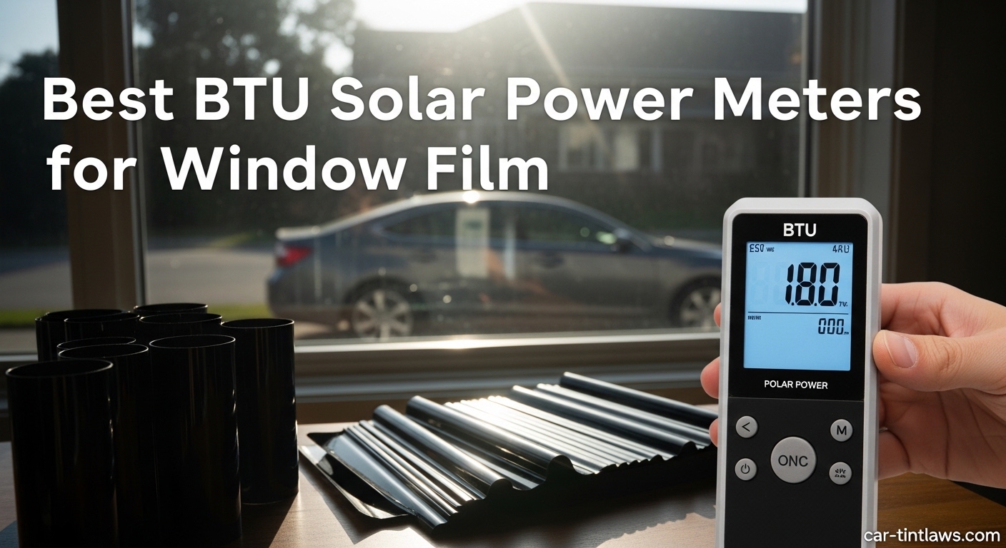 Best BTU Solar Power Meters for Window Film
