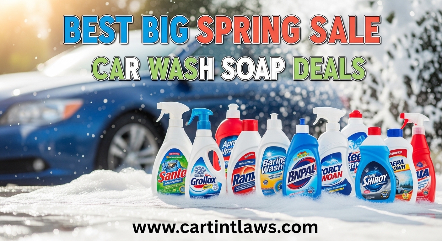 Best Big Spring Sale Car Wash Soap Deals