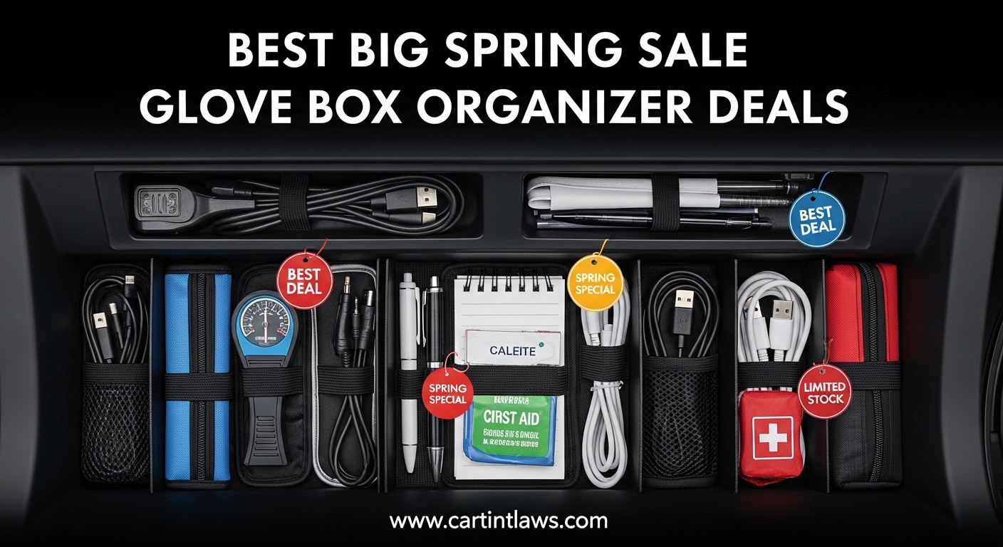 Best Big Spring Sale Glove Box Organizer Deals