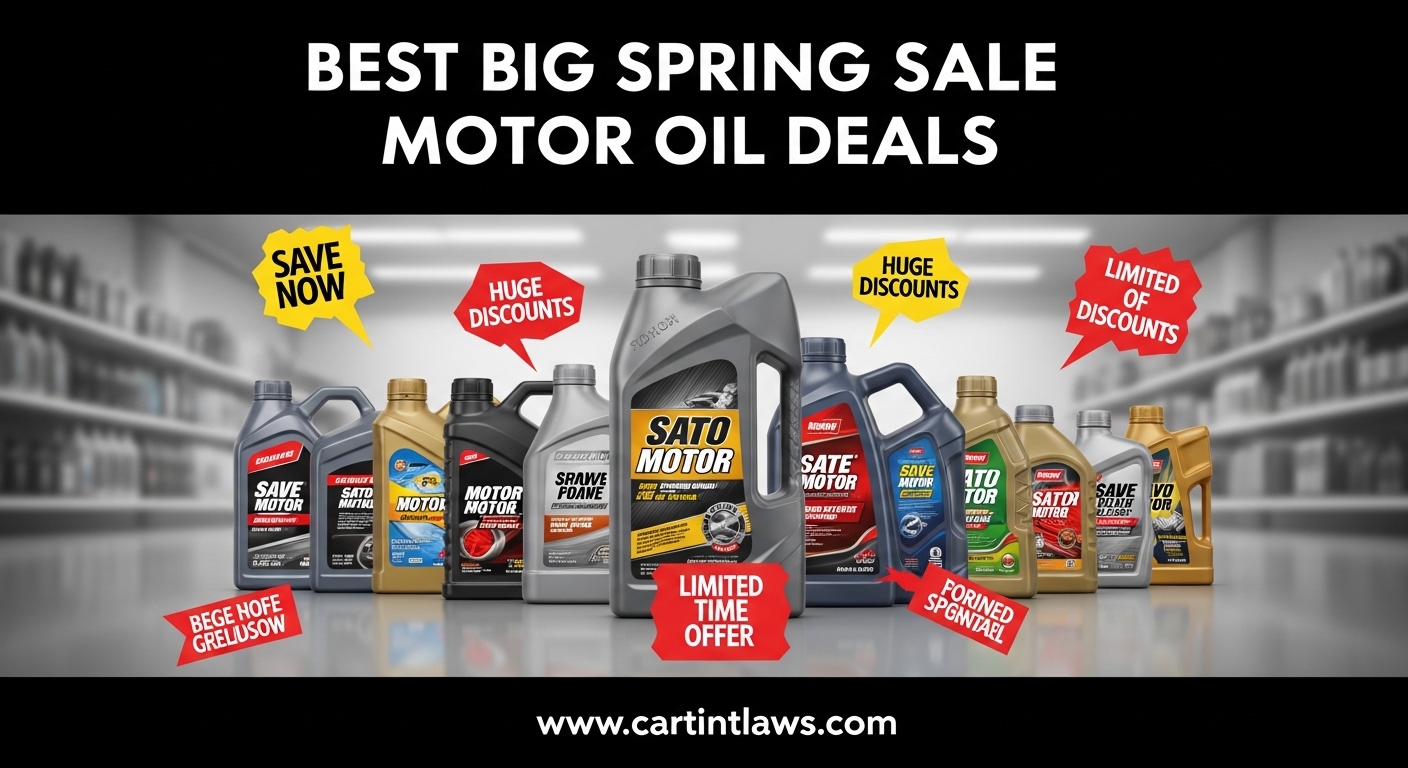 Best Big Spring Sale Motor Oil Deals