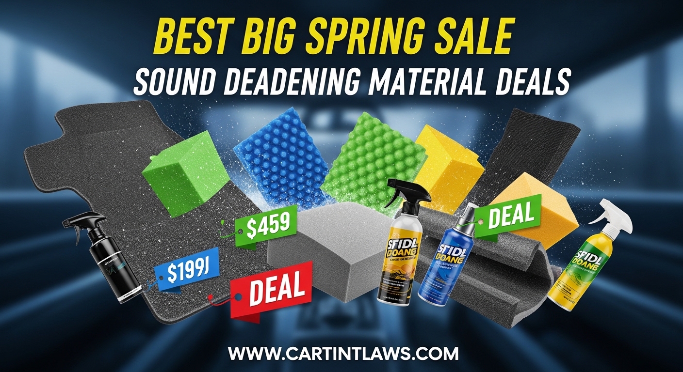 Best Big Spring Sale Sound Deadening Material Deals