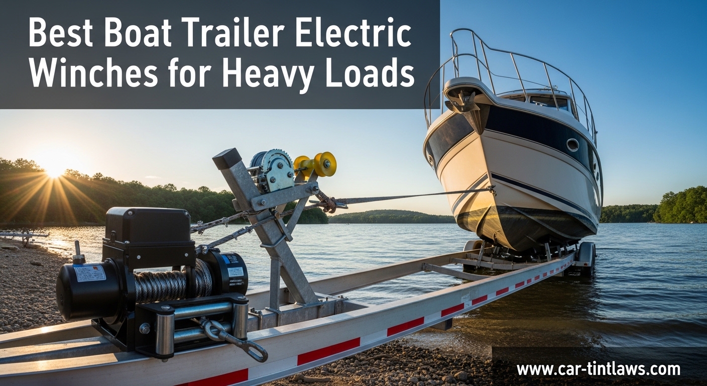 Best Boat Trailer Electric Winches for Heavy Loads