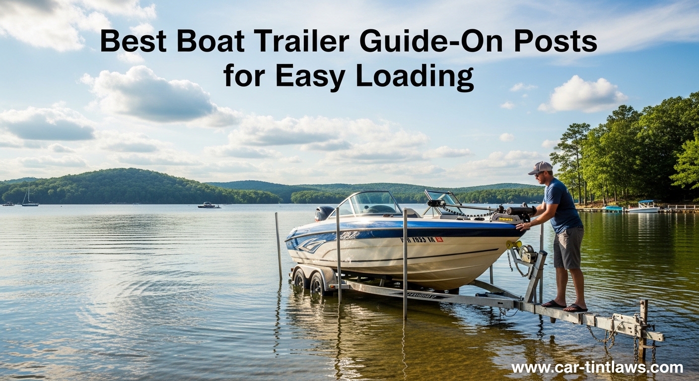 Best Boat Trailer Guide-On Posts for Easy Loading