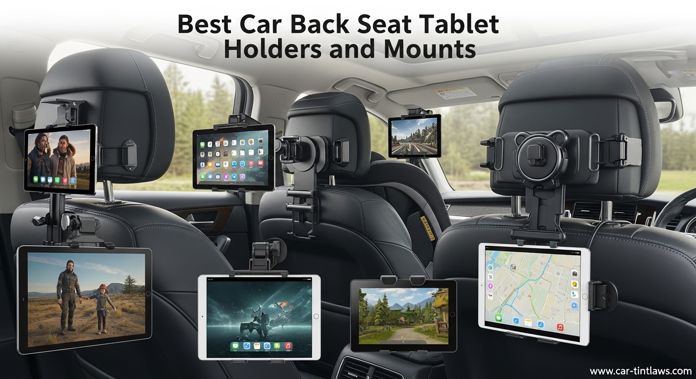 Best Car Back Seat Tablet Holders and Mounts