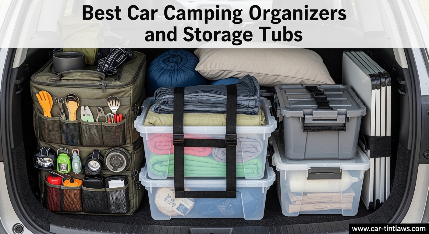Best Car Camping Organizers and Storage Tubs