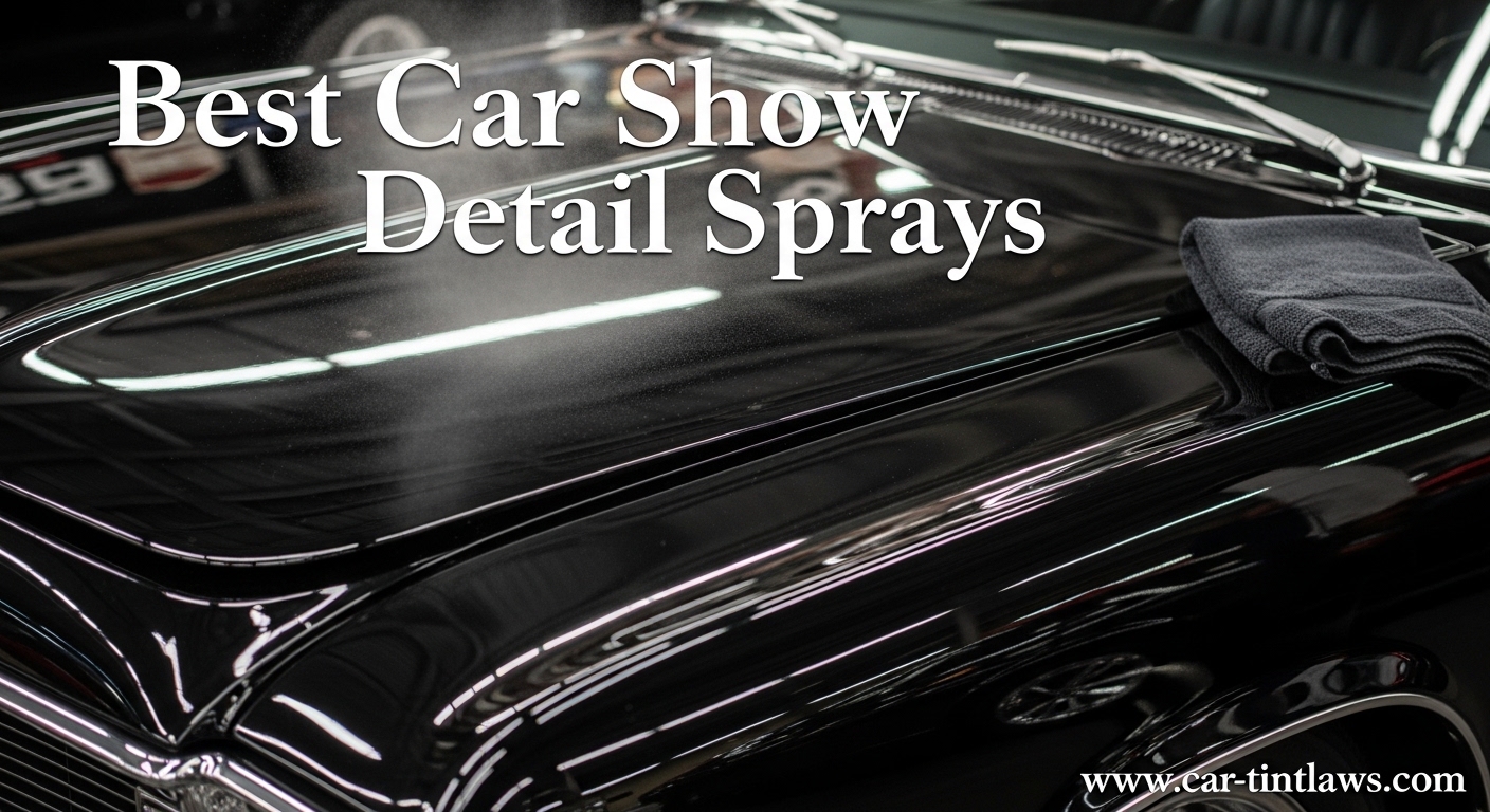 Best Car Show Detail Sprays
